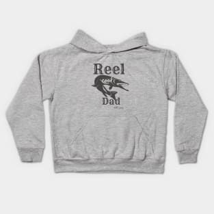 Reel cool dad Kids Hoodie